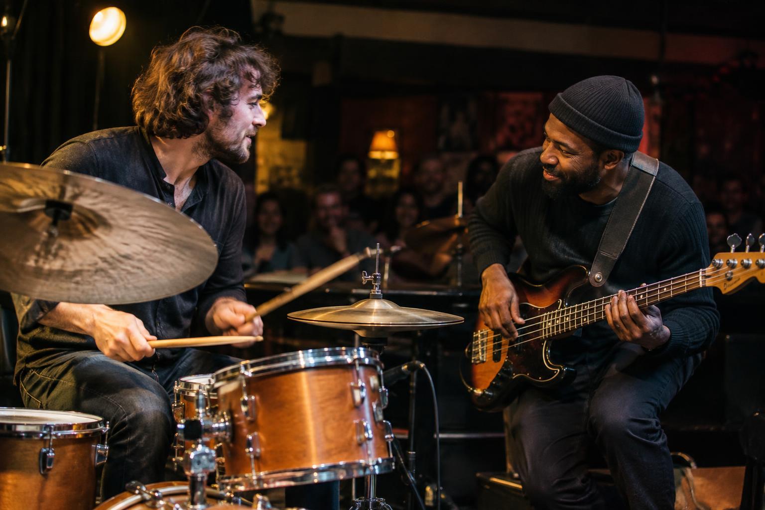 How Drummers and Bassists Lock In a Live Groove