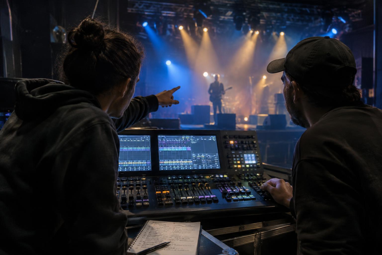 How Lighting Crews Turn a Performance Brief into Cues