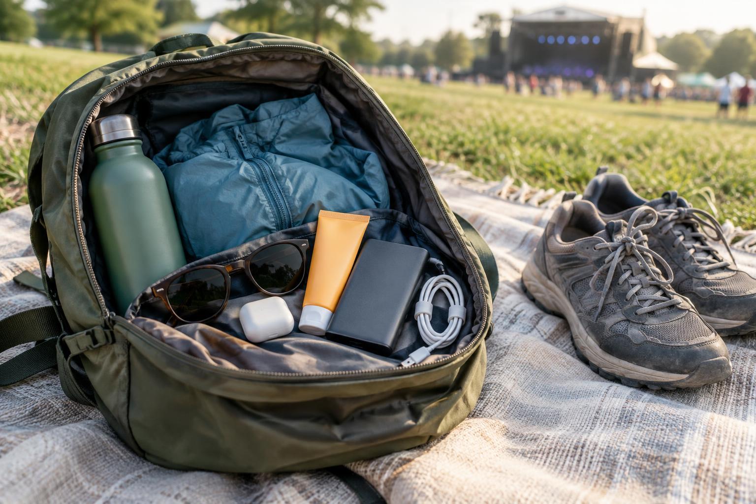 What to Pack for a One-Day Music Festival