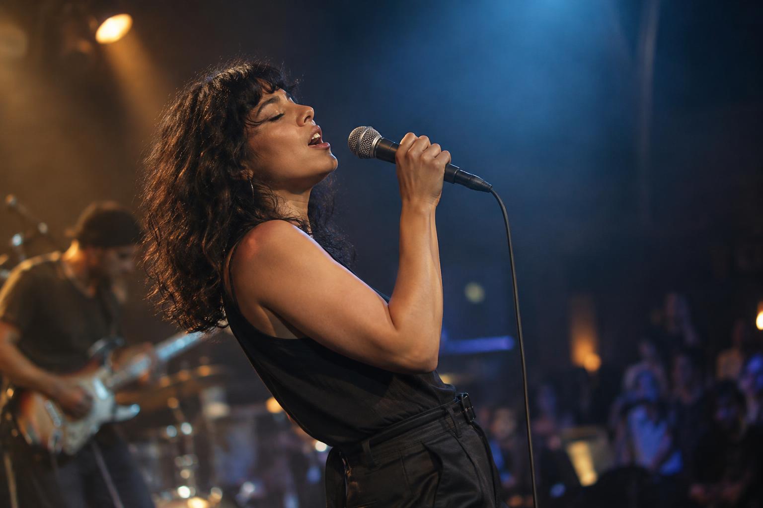 How Singers Use Microphone Distance and Angle on Stage